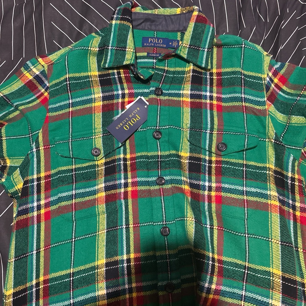Ralph Lauren Vibrant Plaid Men's Shirt